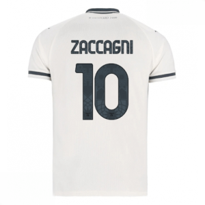 Echipament fotbal Lazio Mattia Zaccagni #10 Tricou Deplasare 2025-26 pentru bărbați