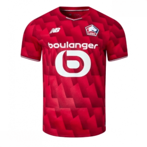 Echipament fotbal Lille OSC Tricou Acasa 2025-26 pentru bărbați
