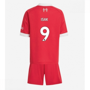 Echipament fotbal Liverpool copii Alexander Isak #9 Tricou Acasa 2025-26 + pantaloni scurți