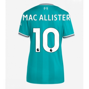 Echipament fotbal Liverpool Alexis Mac Allister #10 Tricou Treilea 2025-26 pentru femei mânecă scurtă