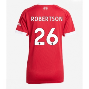 Echipament fotbal Liverpool Andrew Robertson #26 Tricou Acasa 2025-26 pentru femei mânecă scurtă