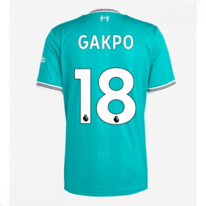 Echipament fotbal Liverpool Cody Gakpo #18 Tricou Treilea 2025-26 pentru bărbați