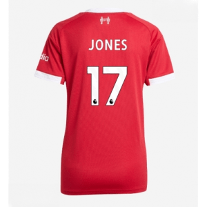 Echipament fotbal Liverpool Curtis Jones #17 Tricou Acasa 2025-26 pentru femei mânecă scurtă