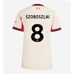 Echipament fotbal Liverpool Dominik Szoboszlai #8 Tricou Deplasare 2025-26 pentru femei mânecă scurtă