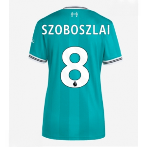 Echipament fotbal Liverpool Dominik Szoboszlai #8 Tricou Treilea 2025-26 pentru femei mânecă scurtă