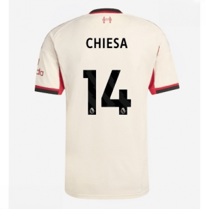 Echipament fotbal Liverpool Federico Chiesa #14 Tricou Deplasare 2025-26 pentru bărbați