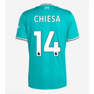 Echipament fotbal Liverpool Federico Chiesa #14 Tricou Treilea 2025-26 pentru bărbați