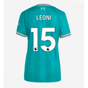 Echipament fotbal Liverpool Giovanni Leoni #15 Tricou Treilea 2025-26 pentru femei mânecă scurtă