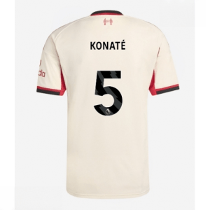 Echipament fotbal Liverpool Ibrahima Konate #5 Tricou Deplasare 2025-26 pentru bărbați