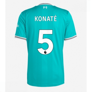 Echipament fotbal Liverpool Ibrahima Konate #5 Tricou Treilea 2025-26 pentru bărbați