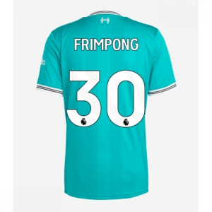 Echipament fotbal Liverpool Jeremie Frimpong #30 Tricou Treilea 2025-26 pentru bărbați