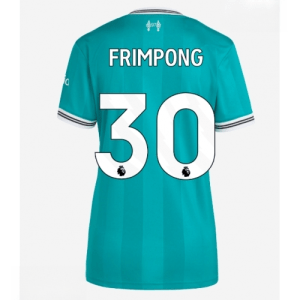 Echipament fotbal Liverpool Jeremie Frimpong #30 Tricou Treilea 2025-26 pentru femei mânecă scurtă