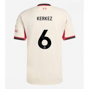 Echipament fotbal Liverpool Milos Kerkez #6 Tricou Deplasare 2025-26 pentru bărbați