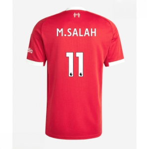 Echipament fotbal Liverpool Mohamed Salah #11 Tricou Acasa 2025-26 pentru bărbați