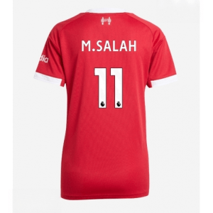 Echipament fotbal Liverpool Mohamed Salah #11 Tricou Acasa 2025-26 pentru femei mânecă scurtă