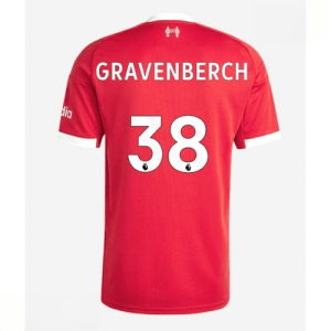 Echipament fotbal Liverpool Ryan Gravenberch #38 Tricou Acasa 2025-26 pentru bărbați