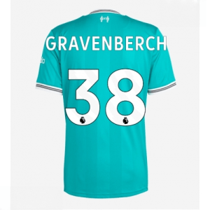 Echipament fotbal Liverpool Ryan Gravenberch #38 Tricou Treilea 2025-26 pentru bărbați
