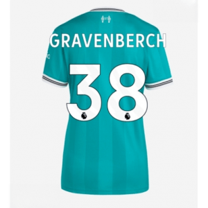 Echipament fotbal Liverpool Ryan Gravenberch #38 Tricou Treilea 2025-26 pentru femei mânecă scurtă