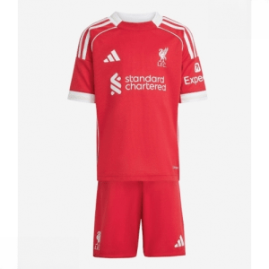 Echipament fotbal Liverpool copii Tricou Acasa 2025-26 + pantaloni scurți