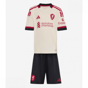 Echipament fotbal Liverpool copii Tricou Deplasare 2025-26 + pantaloni scurți