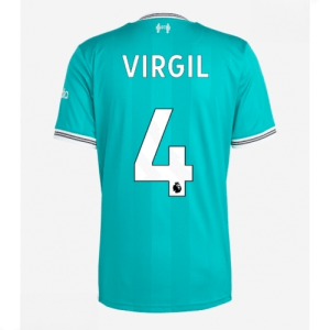 Echipament fotbal Liverpool Virgil van Dijk #4 Tricou Treilea 2025-26 pentru bărbați