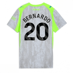 Echipament fotbal Manchester City Bernardo Silva #20 Tricou Treilea 2025-26 pentru femei mânecă scurtă