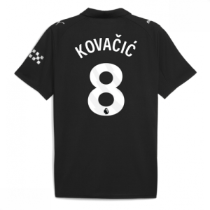 Echipament fotbal Manchester City Mateo Kovacic #8 Tricou Deplasare 2025-26 pentru bărbați