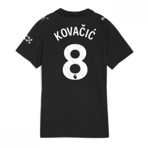 Echipament fotbal Manchester City Mateo Kovacic #8 Tricou Deplasare 2025-26 pentru femei mânecă scurtă