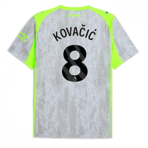 Echipament fotbal Manchester City Mateo Kovacic #8 Tricou Treilea 2025-26 pentru bărbați