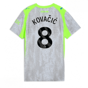 Echipament fotbal Manchester City Mateo Kovacic #8 Tricou Treilea 2025-26 pentru femei mânecă scurtă