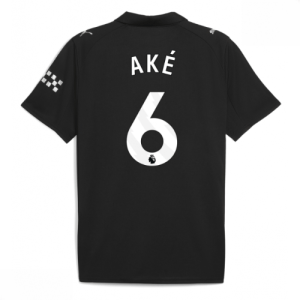 Echipament fotbal Manchester City Nathan Ake #6 Tricou Deplasare 2025-26 pentru bărbați
