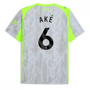 Echipament fotbal Manchester City Nathan Ake #6 Tricou Treilea 2025-26 pentru bărbați