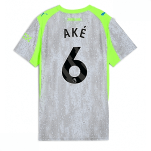 Echipament fotbal Manchester City Nathan Ake #6 Tricou Treilea 2025-26 pentru femei mânecă scurtă