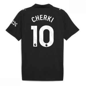 Echipament fotbal Manchester City Rayan Cherki #10 Tricou Deplasare 2025-26 pentru bărbați