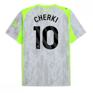 Echipament fotbal Manchester City Rayan Cherki #10 Tricou Treilea 2025-26 pentru bărbați