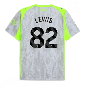 Echipament fotbal Manchester City Rico Lewis #82 Tricou Treilea 2025-26 pentru bărbați