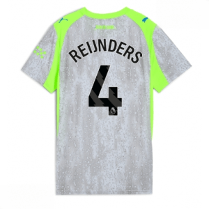 Echipament fotbal Manchester City Tijjani Reijnders #4 Tricou Treilea 2025-26 pentru femei mânecă scurtă