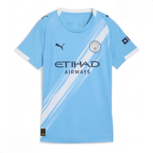 Echipament fotbal Manchester City Tricou Acasa 2025-26 pentru femei mânecă scurtă