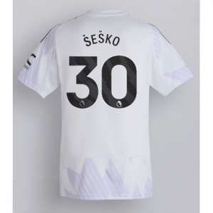 Echipament fotbal Manchester United Benjamin Sesko #30 Tricou Deplasare 2025-26 pentru bărbați