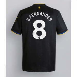 Echipament fotbal Manchester United Bruno Fernandes #8 Tricou Treilea 2025-26 pentru bărbați