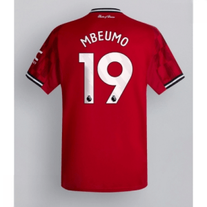 Echipament fotbal Manchester United Bryan Mbeumo #19 Tricou Acasa 2025-26 pentru bărbați