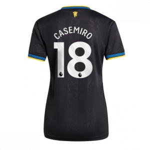Echipament fotbal Manchester United Casemiro #18 Tricou Treilea 2025-26 pentru femei mânecă scurtă
