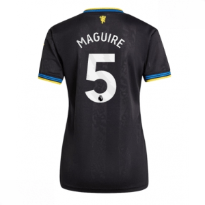 Echipament fotbal Manchester United Harry Maguire #5 Tricou Treilea 2025-26 pentru femei mânecă scurtă