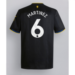 Echipament fotbal Manchester United Lisandro Martinez #6 Tricou Treilea 2025-26 pentru bărbați