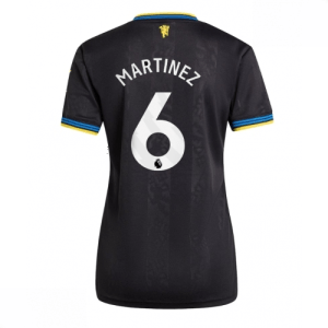 Echipament fotbal Manchester United Lisandro Martinez #6 Tricou Treilea 2025-26 pentru femei mânecă scurtă