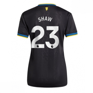 Echipament fotbal Manchester United Luke Shaw #23 Tricou Treilea 2025-26 pentru femei mânecă scurtă