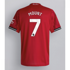 Echipament fotbal Manchester United Mason Mount #7 Tricou Acasa 2025-26 pentru bărbați