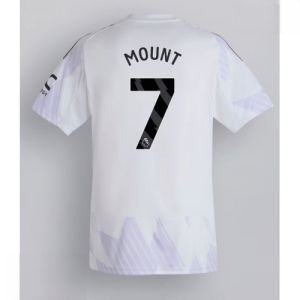 Echipament fotbal Manchester United Mason Mount #7 Tricou Deplasare 2025-26 pentru bărbați