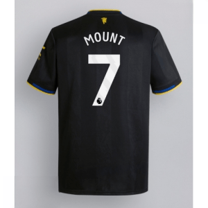 Echipament fotbal Manchester United Mason Mount #7 Tricou Treilea 2025-26 pentru bărbați