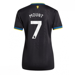 Echipament fotbal Manchester United Mason Mount #7 Tricou Treilea 2025-26 pentru femei mânecă scurtă